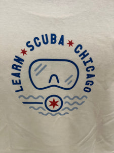 Learn Scuba Chicago Respect the Locals T-Shirt