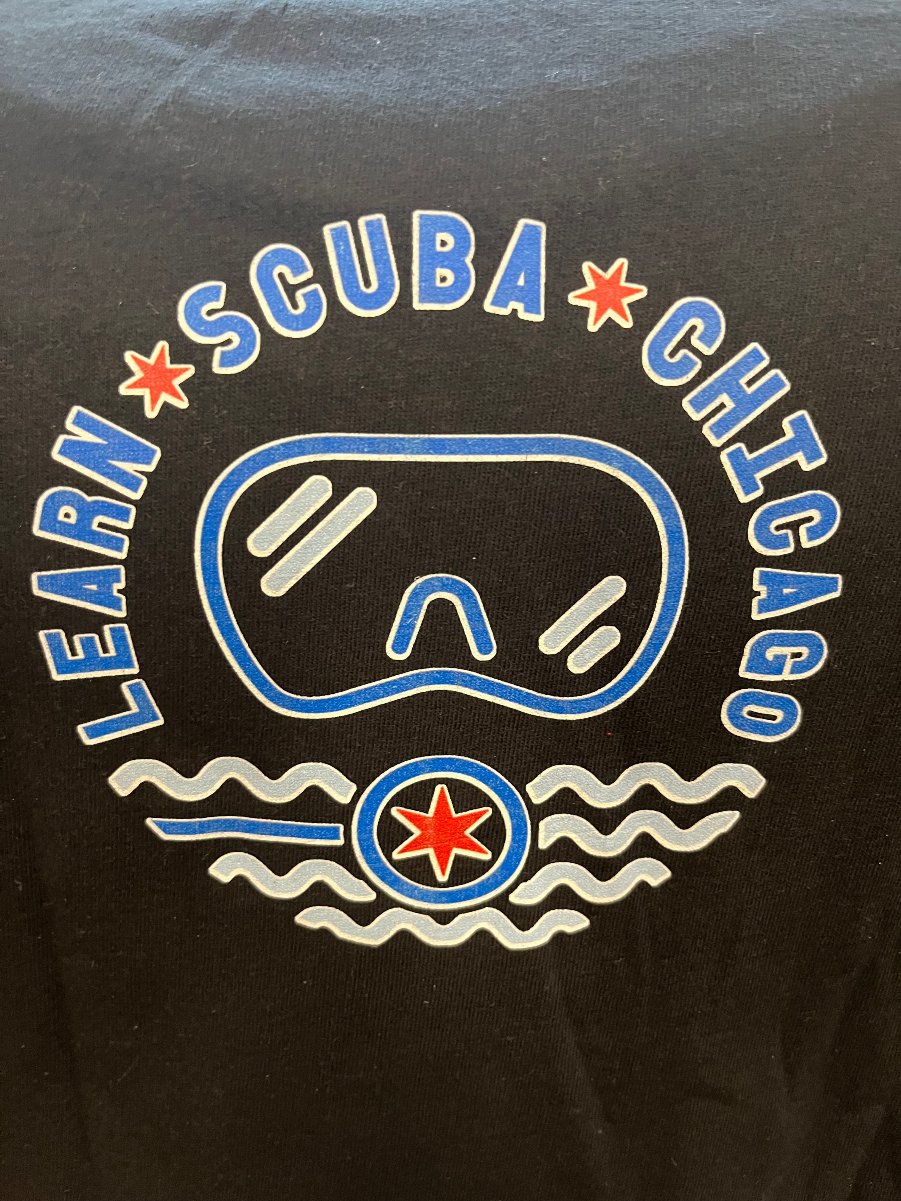 Learn Scuba Chicago Respect the Locals T-Shirt