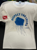 Load image into Gallery viewer, Learn Scuba Chicago Respect the Locals T-Shirt
