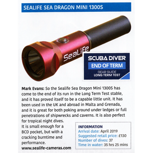 SeaLife Sea Dragon Mini 1300S Power Kit