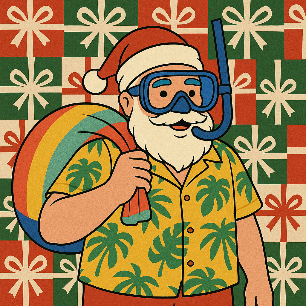 Underwater Photos with Santa