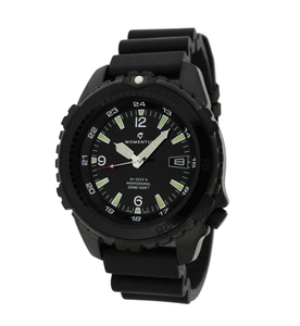 Momentum  Deep 6 Night Vision Luminous Dive Watch - Black